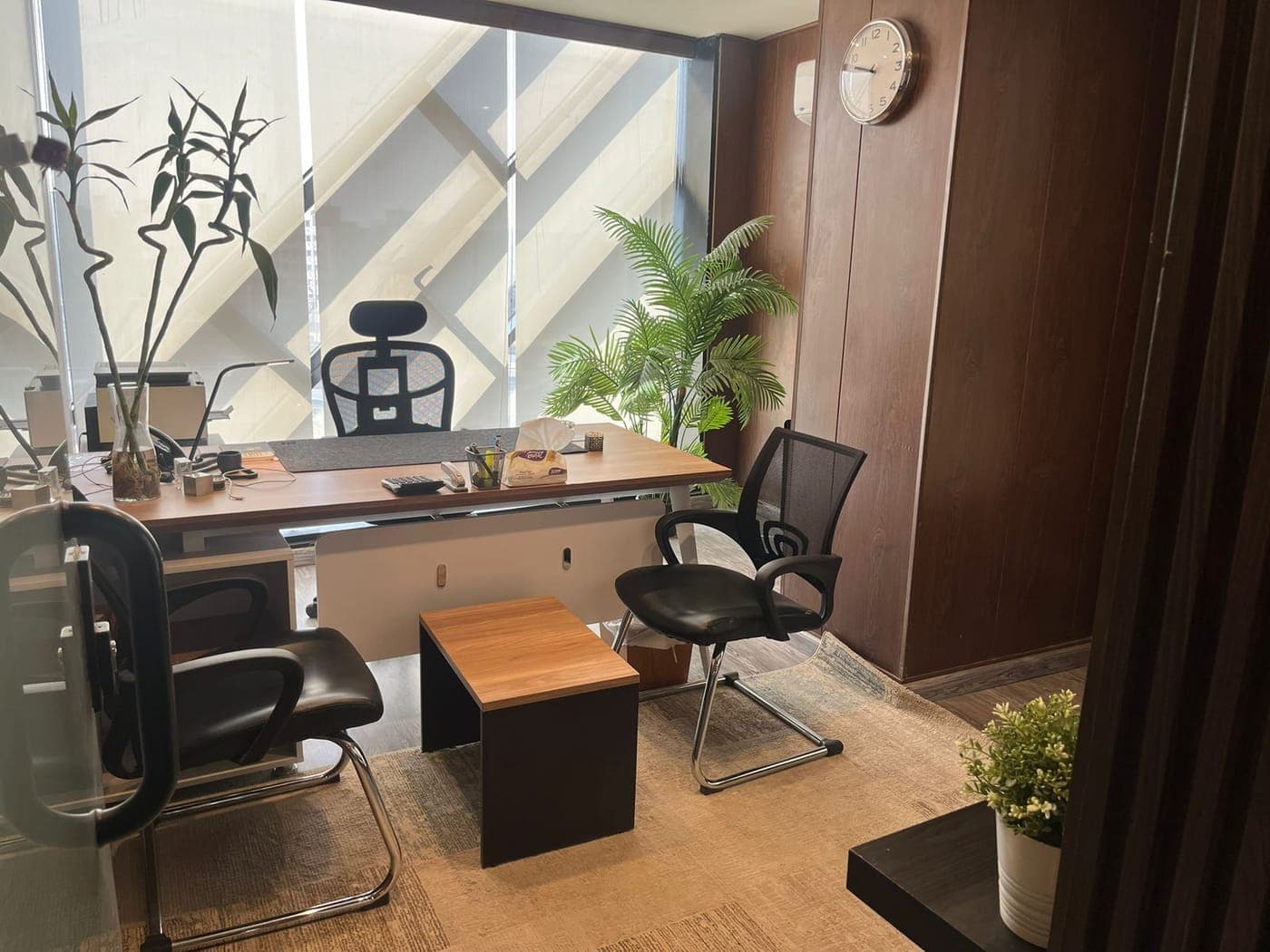 A management office at FM+ head office